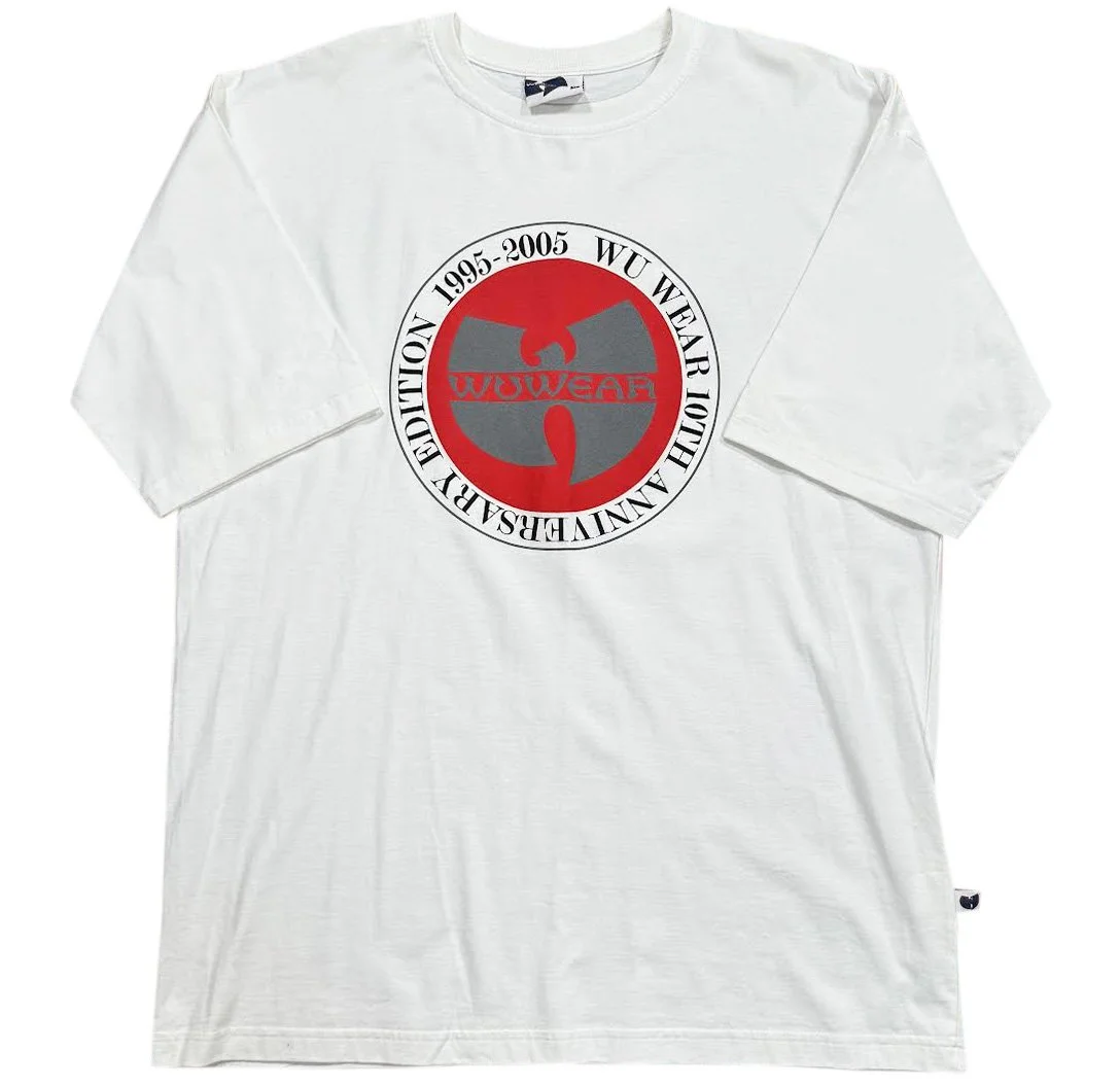 Vintage Wu Wear 10th Anniversary Edition T Shirt (Size XL, Fits